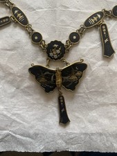 Antique damascene jewellery for sale  OLDHAM