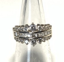 Diamonique sterling silver for sale  New Tripoli