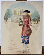 Aquarelle portrait jeune d'occasion  Vannes