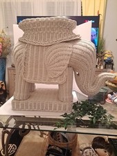 Vintage white rattan for sale  Leesburg