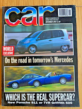 Car magazine november for sale  WATFORD