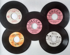 45rpm records music for sale  Stockton