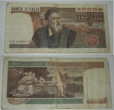 Autentica banconota originale usato  Cesena