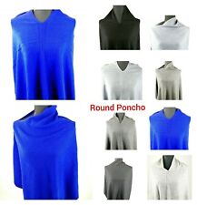 Cashmere poncho wrap for sale  HOUNSLOW