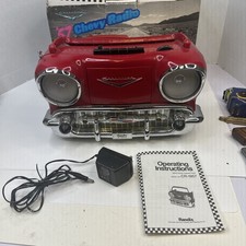 Chevrolet Randix 1957 vermelho Chevrolet rádio toca-fitas cassete 57 Chevy CR-1957 *LEIA comprar usado  Enviando para Brazil