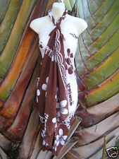 Sarong pareo brown for sale  Honolulu