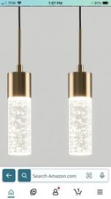 Brass pendant light for sale  Hutchinson