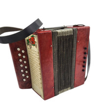 Brinquedo soviético raro musical harmônico acordeão Bayan infantil vintage comprar usado  Enviando para Brazil
