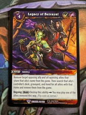 Warcraft tcg betrayal for sale  Huntington Beach