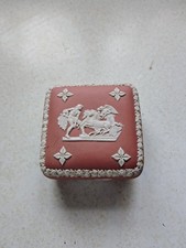 Jasperware terracotta trinket for sale  NORWICH