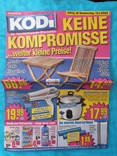 Kodi 2005 werbung gebraucht kaufen  Gronau