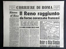 Corriere roma novembre usato  Roma