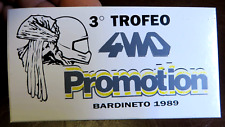 Adesivo vintage trofeo usato  Albenga