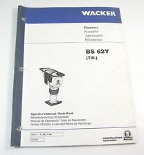 Wacker bs62y rammer for sale  Clayton