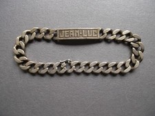 Gourmette argent massif d'occasion  Baugy
