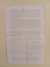 Volantino ciclostile f.g.c.i. usato  Torino