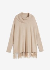 Pullover fransenkante sand gebraucht kaufen  Deutschland