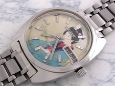 jh21 Vintage 1969 Citizen Seven Star 21J SS Automático Ukiyo-e com manutenção JAPÃO comprar usado  Enviando para Brazil
