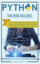 Python: This Book Includes: Learn Python Programming for Beginners, Python... comprar usado  Enviando para Brazil