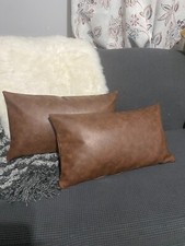 Brown faux leather for sale  Wilmington