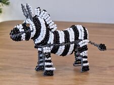 Zebra beaded african for sale  IPSWICH