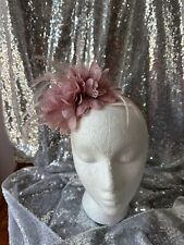Rose pink fascinator for sale  ASHINGTON