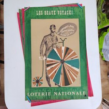 Lot affiches loterie d'occasion  Séné