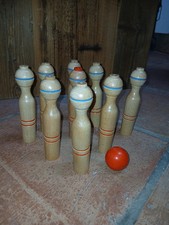Kegelspiel tischkegeln spielze gebraucht kaufen  Emmerting