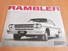 Catalogue brochure renault d'occasion  Pornichet