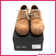 Scarpe scamosciate armani usato  Italia