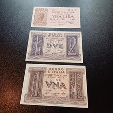 Vecchie banconote regno usato  Riolo Terme