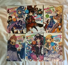 Konosuba God’s Blessing On This Wonderful World!  Books  1-6 Natsume Akatsuki. comprar usado  Enviando para Brazil