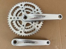 Stronglight triple chainset for sale  MILTON KEYNES