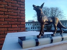 Bronzefigur hund antik gebraucht kaufen  Wildeshausen