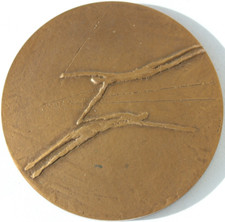 Medaille bronze sncf d'occasion  Elliant