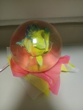 Globo rosa arco-íris rosa preservada real com esfera de vidro transparente cheia com água comprar usado  Enviando para Brazil