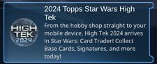 CONJUNTO COMPLETO DE 111 CARTAS TOPPS STAR WARS CARD TRADER 2024 HIGH TEK WAVE 1 R/UC comprar usado  Enviando para Brazil