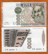 Itália, 1000 liras, 1982, P-109b, UNC Marco Polo comprar usado  Enviando para Brazil
