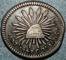 1847 mexico silver for sale  Tucson