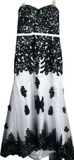 Elegant strapless ball for sale  Kansas City
