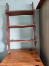 Vintage shelves wooden for sale  LONDON