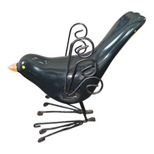Ceramic crow black for sale  Spring Branch