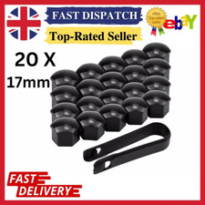 20pc 17mm black for sale  WORCESTER