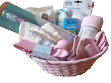 Rosa babyparty korb gebraucht kaufen  Versand nach Germany