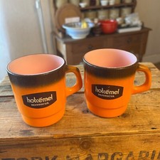 Vintage pair orange for sale  LIVERPOOL