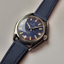 Used Eterna KONTIKI 20 blue dial jumbo size comprar usado  Enviando para Brazil