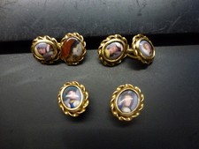 Paires boutons manchettes d'occasion  Ajaccio-