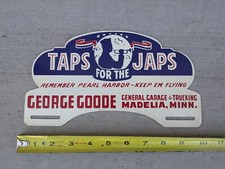Placa de licença vintage superior George Goode garagem Madelia Minnesota comprar usado  Enviando para Brazil