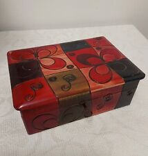 Wooden jewellery box for sale  FERRYHILL