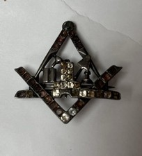 Masonic lapel brooch for sale  HONITON